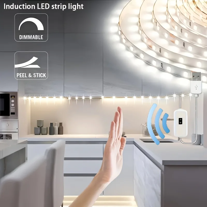 5V Motion sensor LED strip USB Adjustable brightness suitable for Lighting motion sensor led strip