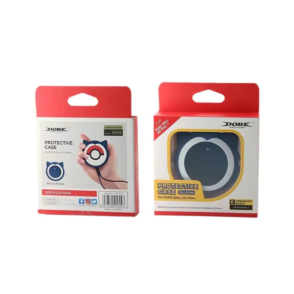 ポケモン モンスターボール GO PLUS 保護ケース シリコン落下保護