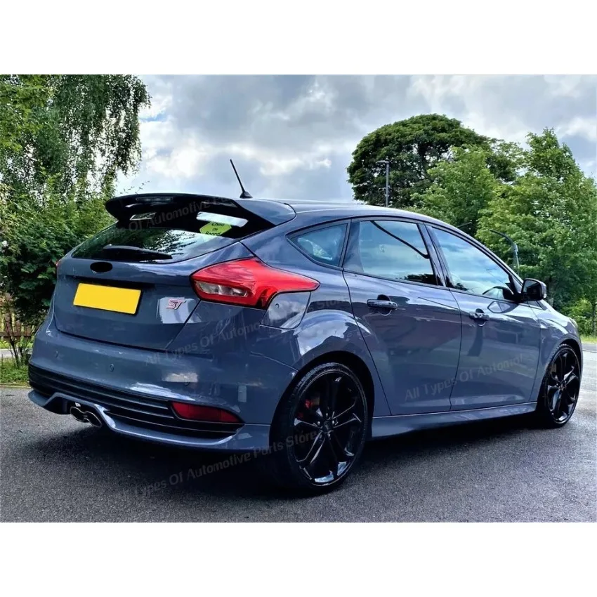 Spoiler sul tetto posteriore labbro dell'ala per Ford Focus MK3 MK3.5 ST 2012-2018 ali posteriori del bagagliaio kit corpo ala superiore tuning ricambi auto trim - Image 4