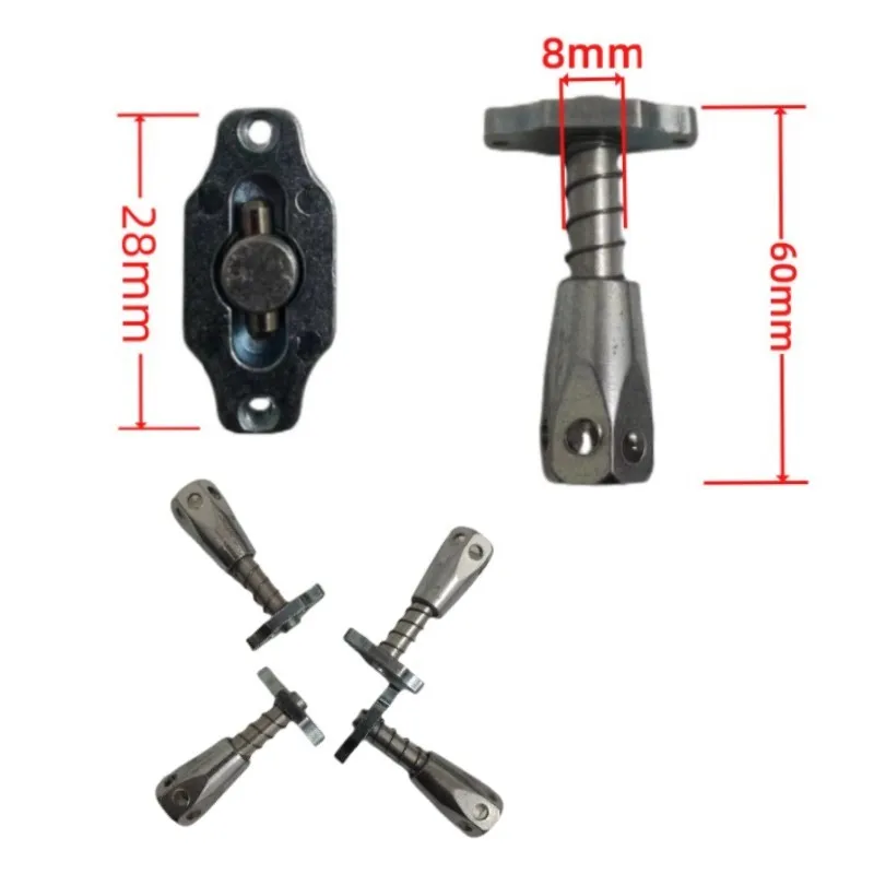 Stainless steel LED display screen accessories, tile screen lock box, splicing lock buckle, rental lock, quick lock, spri