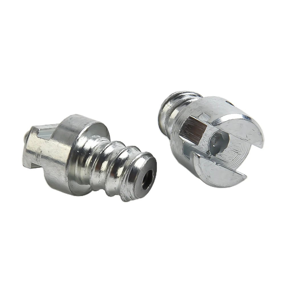 

Brand New Spring Connector Power Tools Galvanized 16mm 2pcs Convenient Easy To Use For Electric Drill Pipe Dredge