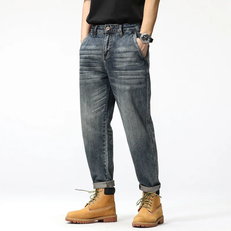 Distressed Baggy Jeans for Men Clothing Pants for Men baggy pant y2k Jeans Casual Cargo Pants Jeans
