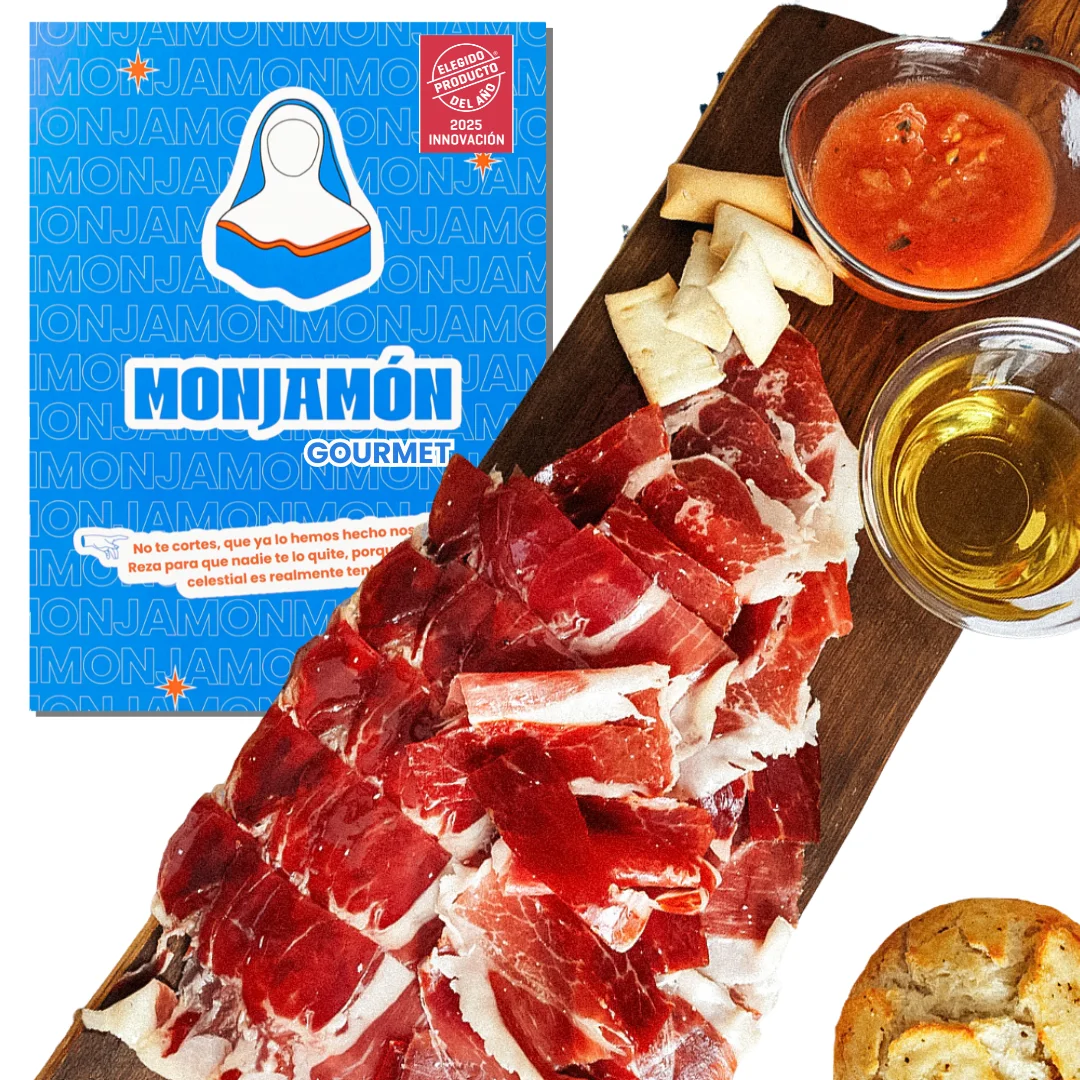100% iberian acorn ham +42 months premium | Final vintage 2022- pata negra sliced  (chosen product of the year 2025)