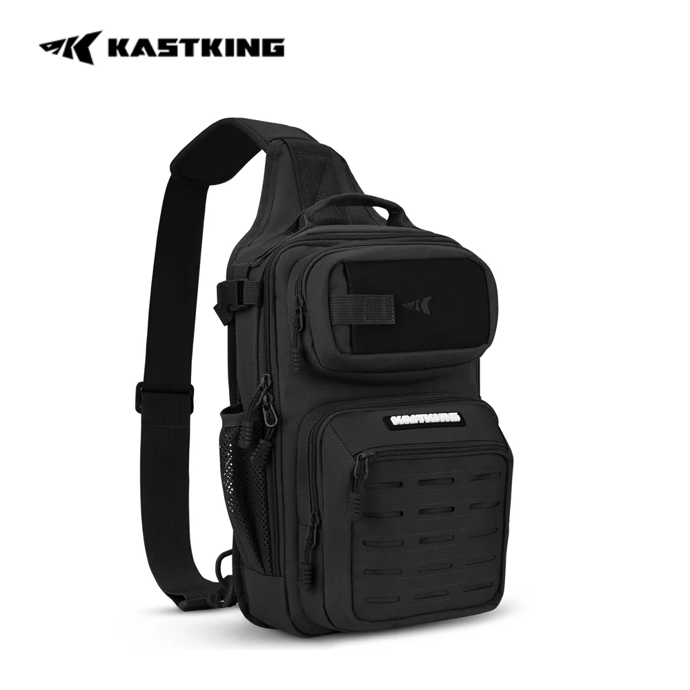Sac bandoulière tactique KastKing BlowBak - sac de pêche léger pour équipement extérieur et accessoires