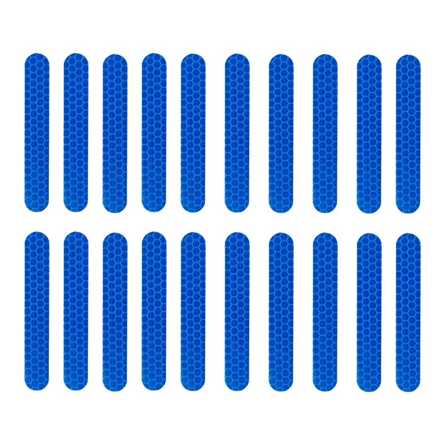 Reflective Stickers PVC for Segway Ninebot Max G30 G30D Xiaomi M365 PRO 1S Pro2 Electric Scooter Body Multi Function Parts 20PCS
