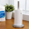 Stainless Steel Paper Towel Holder for Countertop Kitchen Organization Free Standing Tissue Holder for Kitchen Bathroom 1