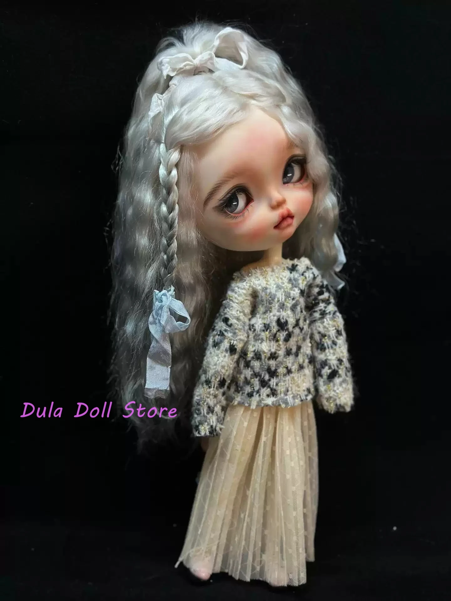 

Одежда для куклы Dula, платье, литературный свитер, модель Blythe ob24 ob22 Azone Licca ICY jerfish 1/6, аксессуары для кукол Bjd