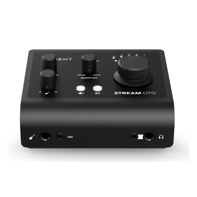 Audient ID4 Stream OTG console microphone preamplifier 6 in 4 out