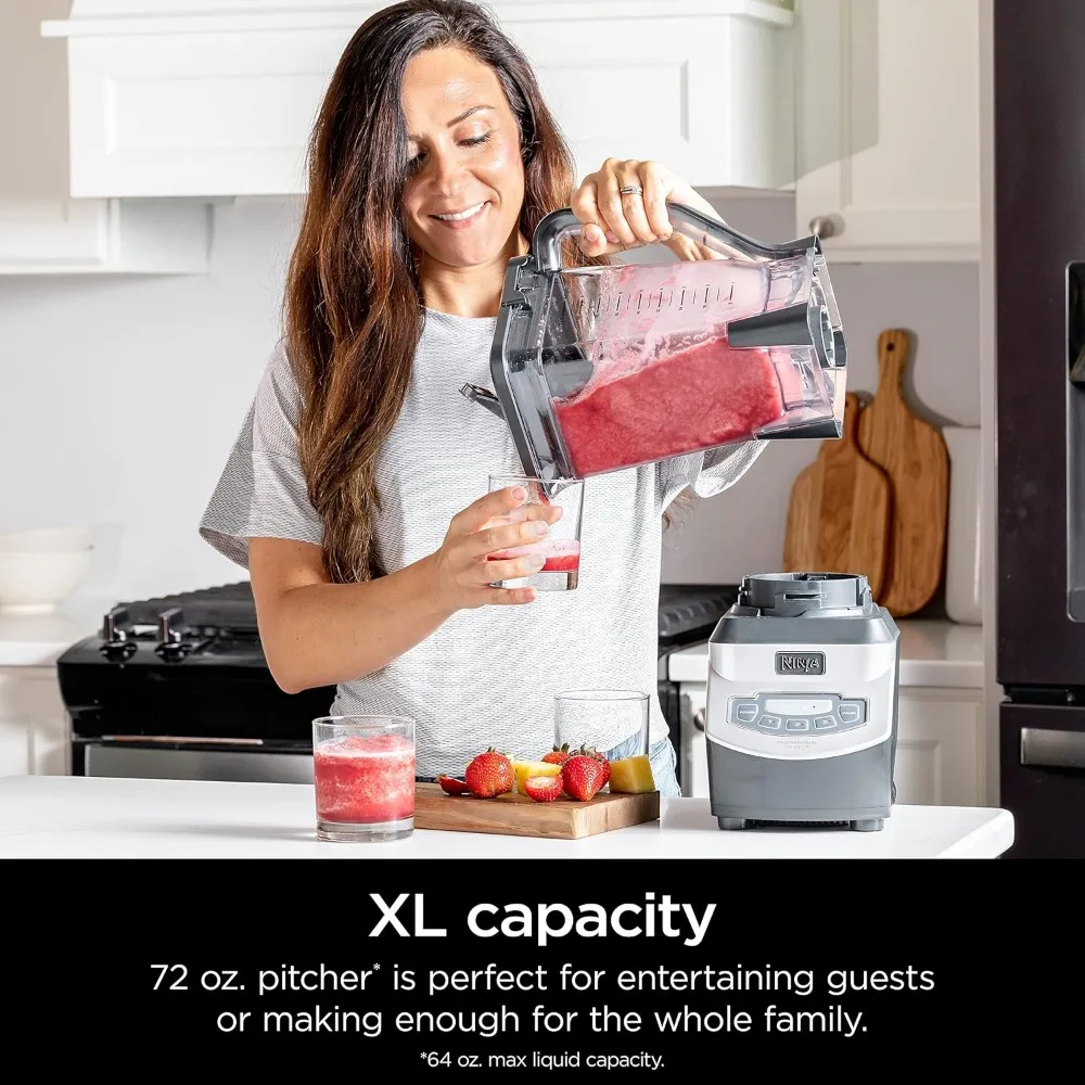 BL660 Professional Compact Smoothie & Food Processing Blender, 1100-Watts, 3 Functions -for Frozen Drinks, Smoothies, Sauces, &