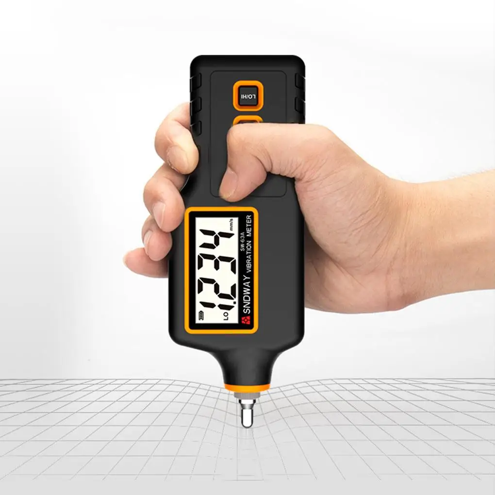 Durable Vibration Detector For Monitoring Mechanical Vibrations High Sensitivity Vibration Meter 4