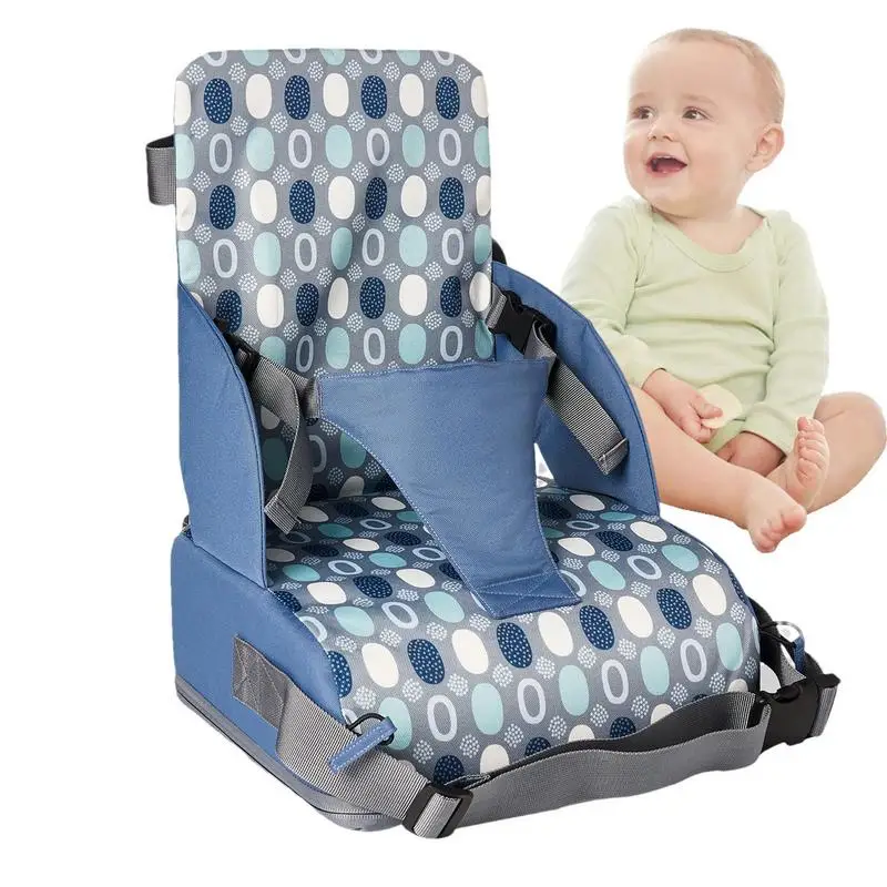 

Dining Booster Seat High Chair Foldable Cushion To Raise Seat Height Nonslip Kids Support Mat For Eating At Home Travel