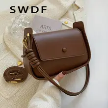 

2022 Hit Spring Small PU Leather Crossbody Sling Bags Women's Designer Handbag Luxury Brand Underarm Shoulder Side Bag Ladies