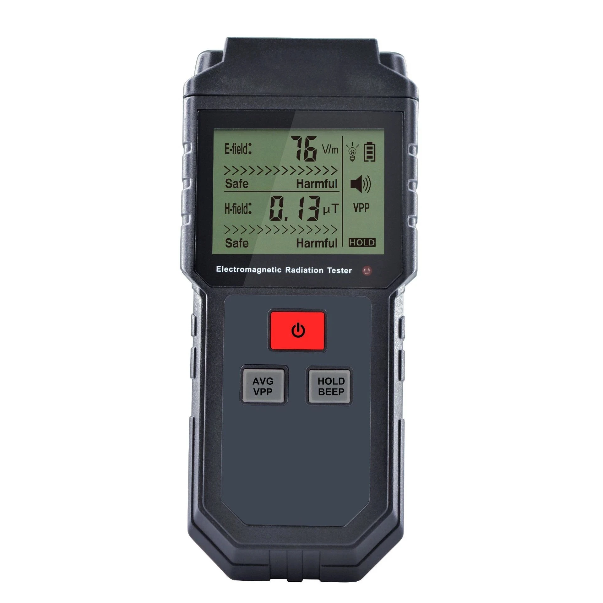 Handheld Digital Electromagnetic Radiation Tester - EMF Meter for Household Electronics