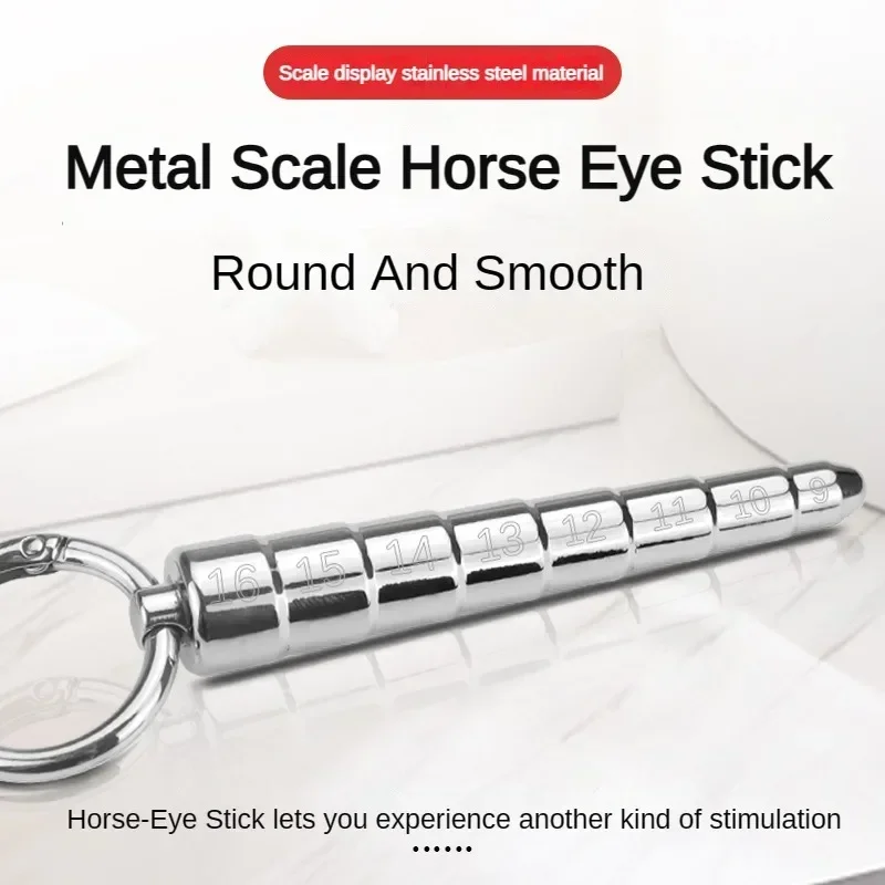 Penis Sex Toys Horse Eye Stick Pagoda Stainless Steel Dilator Urine Plugging Rod