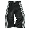 Trendy High Street Striped Men's Jeans Loose Wide Leg Straight Casual Long Trousers Spring Autumn New Y2K Harajuku Style