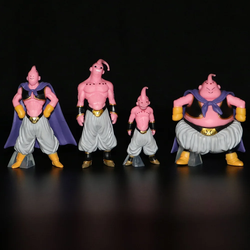 8 pçs/set anime dragon ball z majin buu supremo kai buu gotenks buu piccolo  buu pvc figuras de ação modelo bonecas brinquedos crianças presentes -  AliExpress