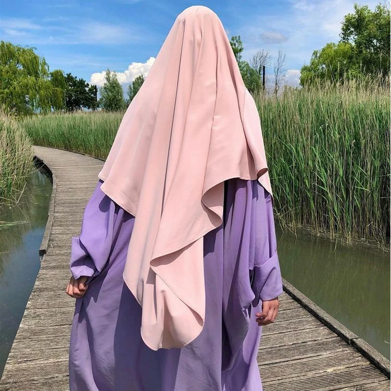 Lenço, Muçulmano, Long Khimar, Dubai, Turquia