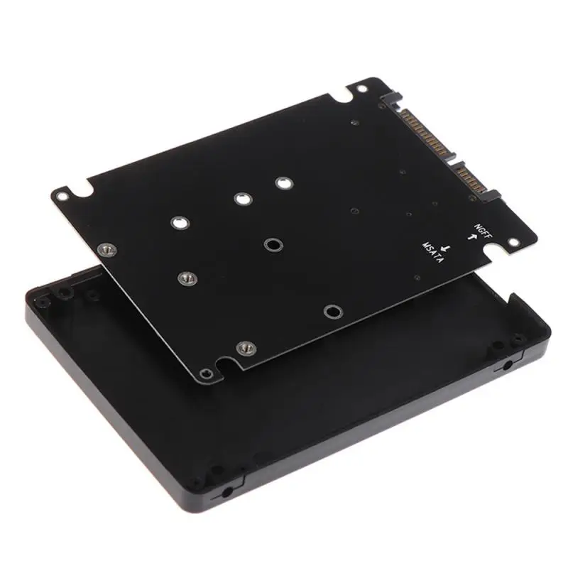 PC 노트북용 컨버터 라이저 보드 카드, M.2/mSATA to SATA 어댑터, M.2 NGFF mSATA SSD to SATA3.0, 2.5 인치 어댑터, mSATA/M2 SSD, 6Gbps