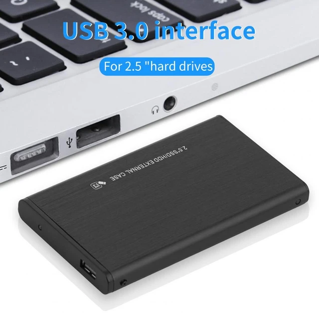 Boîtier de disque dur externe SATA HDD SSD, boîtier de disque dur pour PC,  ordinateur portable, smartphone, USB 2.5, 3.0 pouces - AliExpress