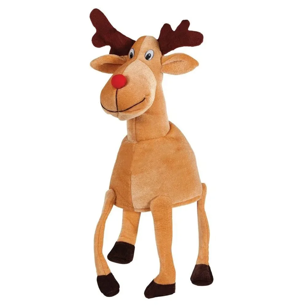 Creative Cartoon Christmas Santa Hat Ornaments Decoration Christmas Deer Cap Noel Accessories Party Props Xmas