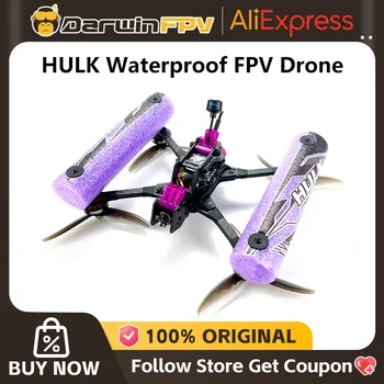 DarwinFPV HULK Drone FPV impermeabile cinematografico Quadricotteri da 5 pollici 45A 3-6S AIO 5.8G 40CH 600mW VTX