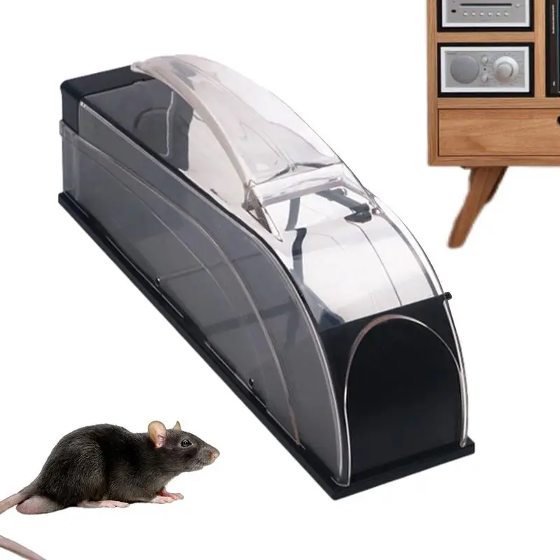 Buy Rat Trap, Humane Mouse Trap, Upgraded Thicken Steel Catch and Release  Rodent Trap- High Sensitivity Smart Rodent Rat Bait Trap, Easy to Clean and  Reusable Mouse Trap for Indoor and Outdoor