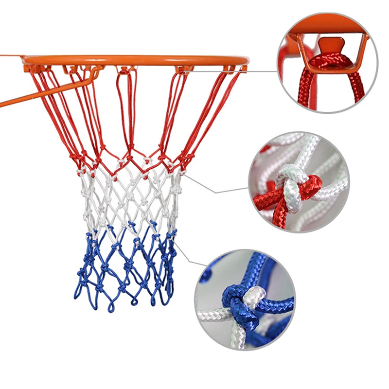 Diamond Pattern Basketball Chain Net Bright Zinc Pltd Extremely Durable Design 