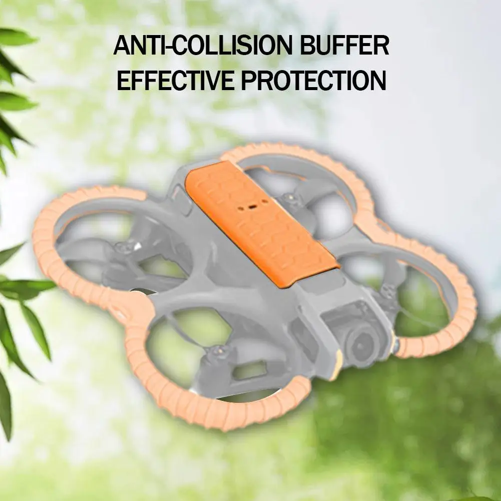 Plaque protection arrière drone TPU - Anti-choc & léger