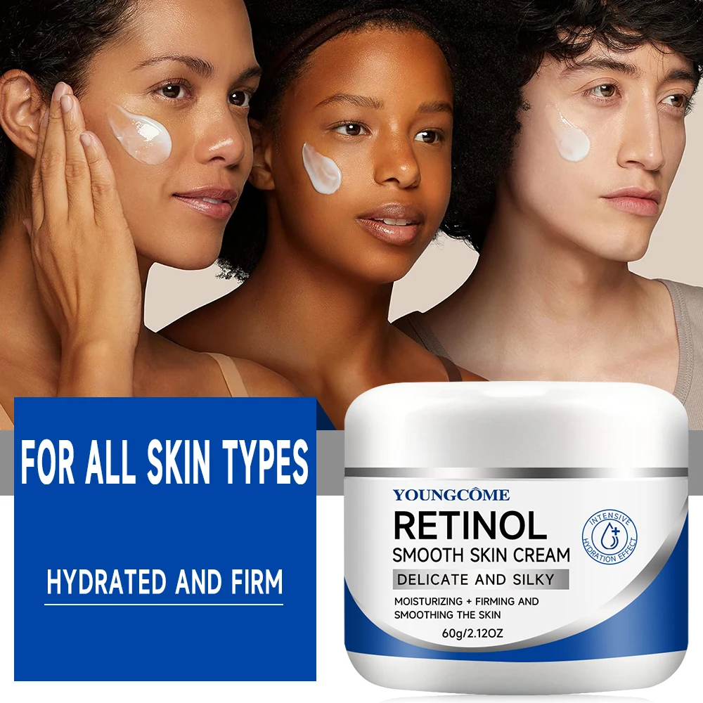 Retinol Cream Serum Combo Set Remove Wrinkle Firming Lifting Whitening Brightening Moisturizing Hyalronic Acid Facial Skin Care 5