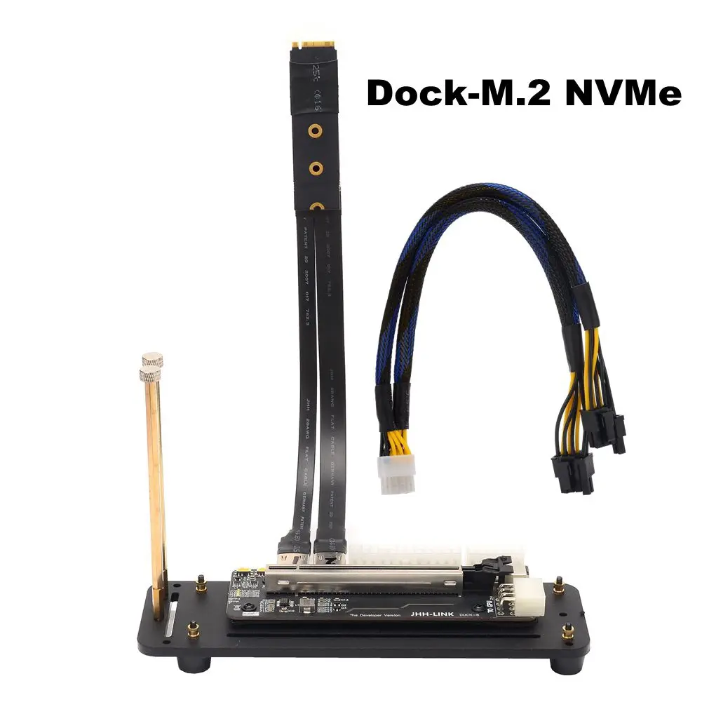 Suporte para Placas Gráficas Externas Suporte & Base Pcie 3.0 M.2 Ngff M.2 Nvme Mpcie x1 Pcie x4 Cabos de Extensão Egpu Itx Stx - Imagem 3