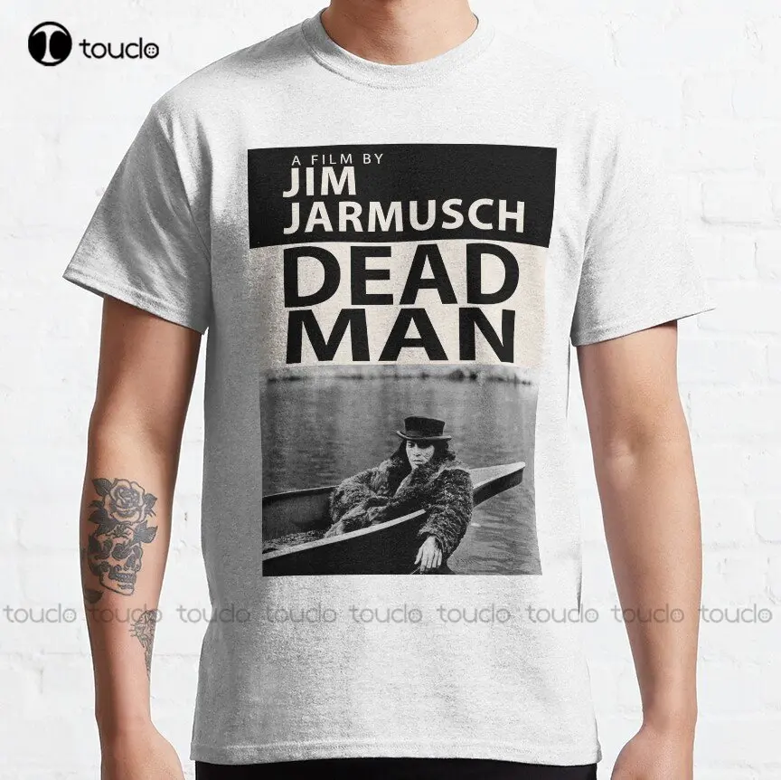 

Классическая футболка с постером мёртвого человека, индивидуальная футболка для подростков, унисекс, футболки с цифровой печатью, забавная художественная уличная одежда, мультяшная Футболка, женская