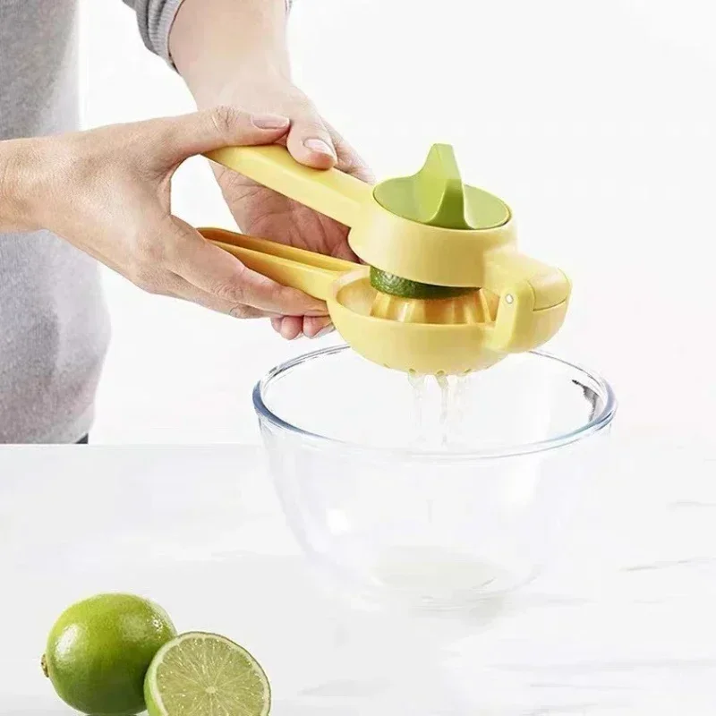 Lemon Squeezer Hand Held Juicer Double Bowl Lemon Lime Squeezer Manual Orange Citrus Press Juicer Squeeze Kitchen Manual Juicers fruit juicer lemon squeezer