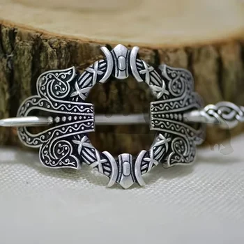 1 fermagli per capelli cavi nordici retrò vichinghi, aste per capelli in stile norvegese e accessori per chignon da donna celtici.
