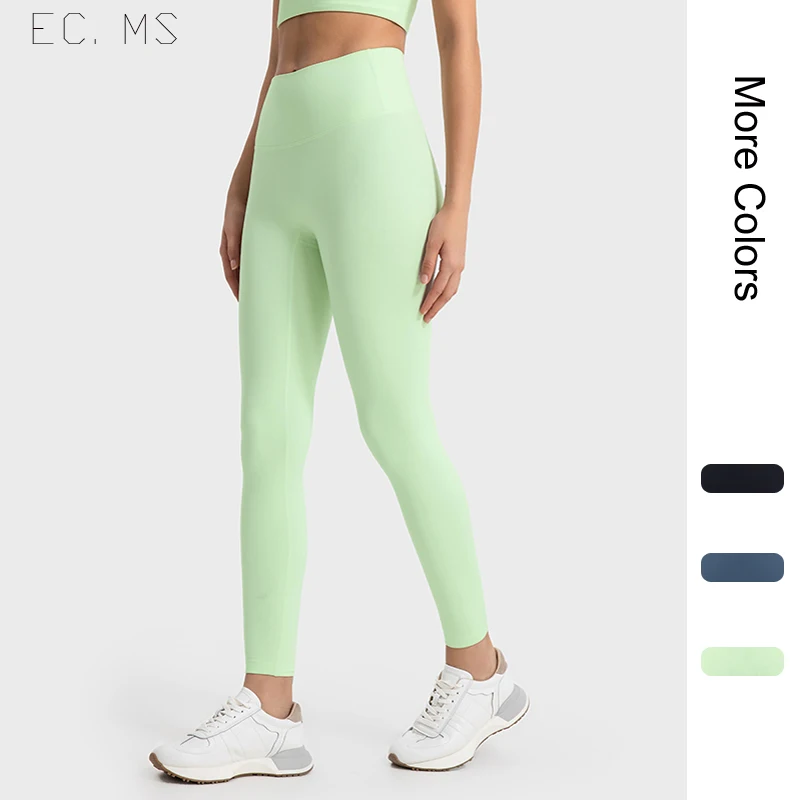 

Женские спортивные Леггинсы со средней линией, эластичные теплые флисовые Леггинсы для бега и йоги, повседневные джеггинсы, базовые штаны