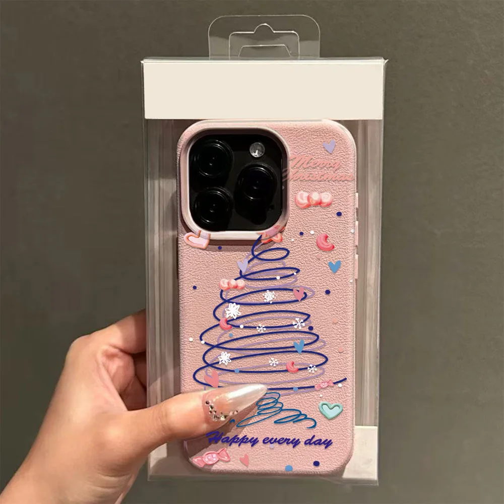 Vibrant Christmas Pattern Soft Phone Case – Premium and Stylish