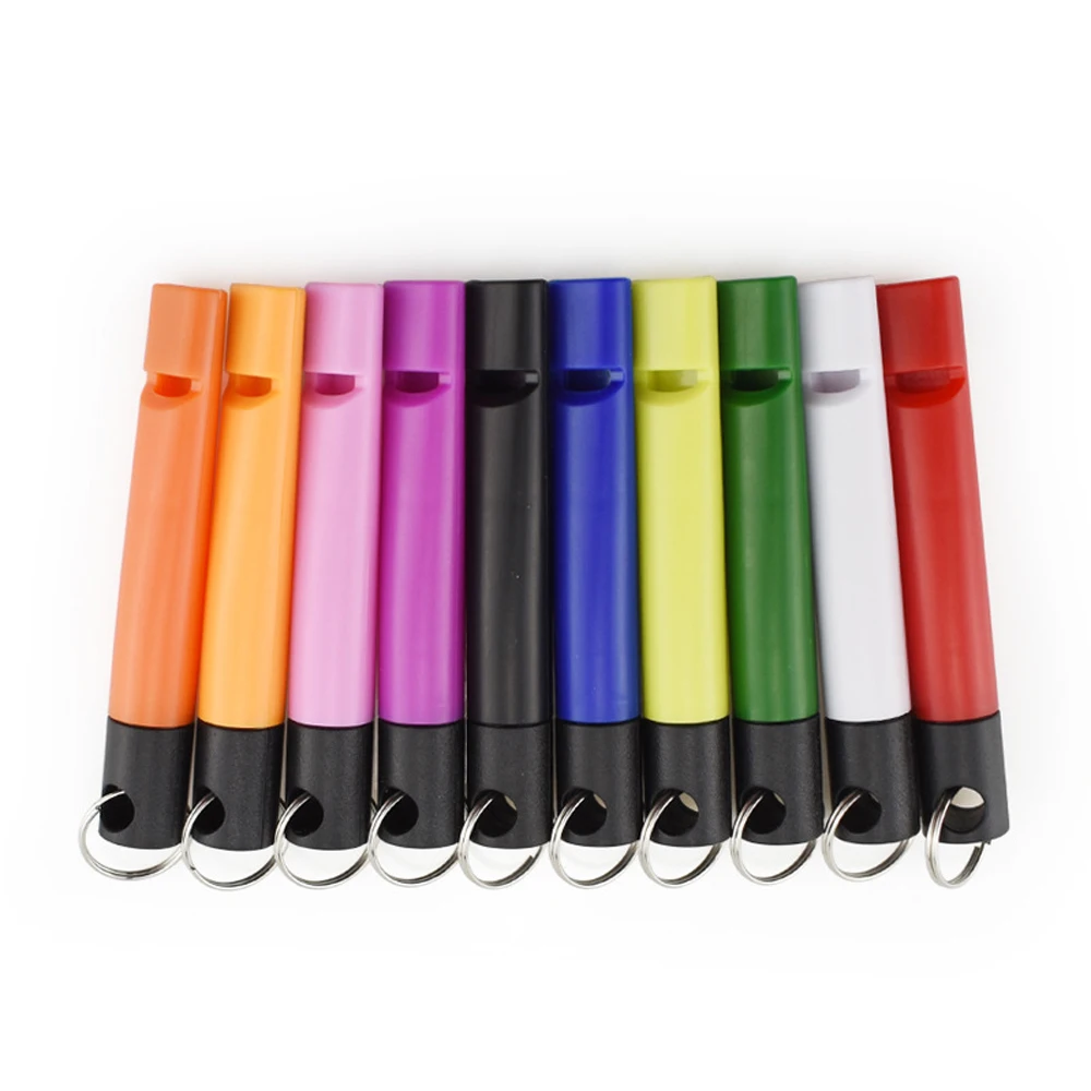 5pcs Dog Training Whistle Control for Dogs Training Whistles Key Chain Pet Supplies
