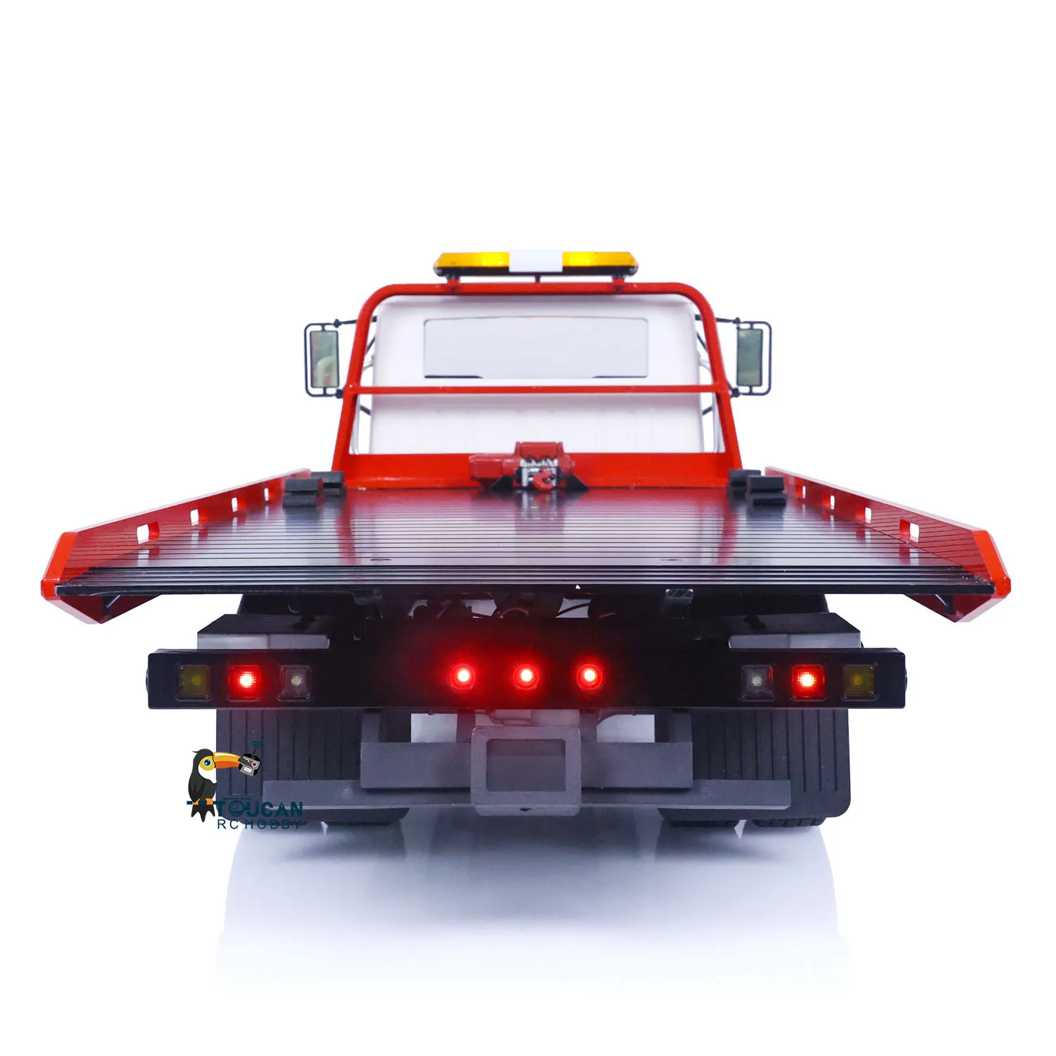 CROSSRC 1/10 WT4 RC Wrecker Truck Road Rescue Vehicle Painted Assembled Model RTR Light Sound Car Outdoor Toys THZH1532 5
