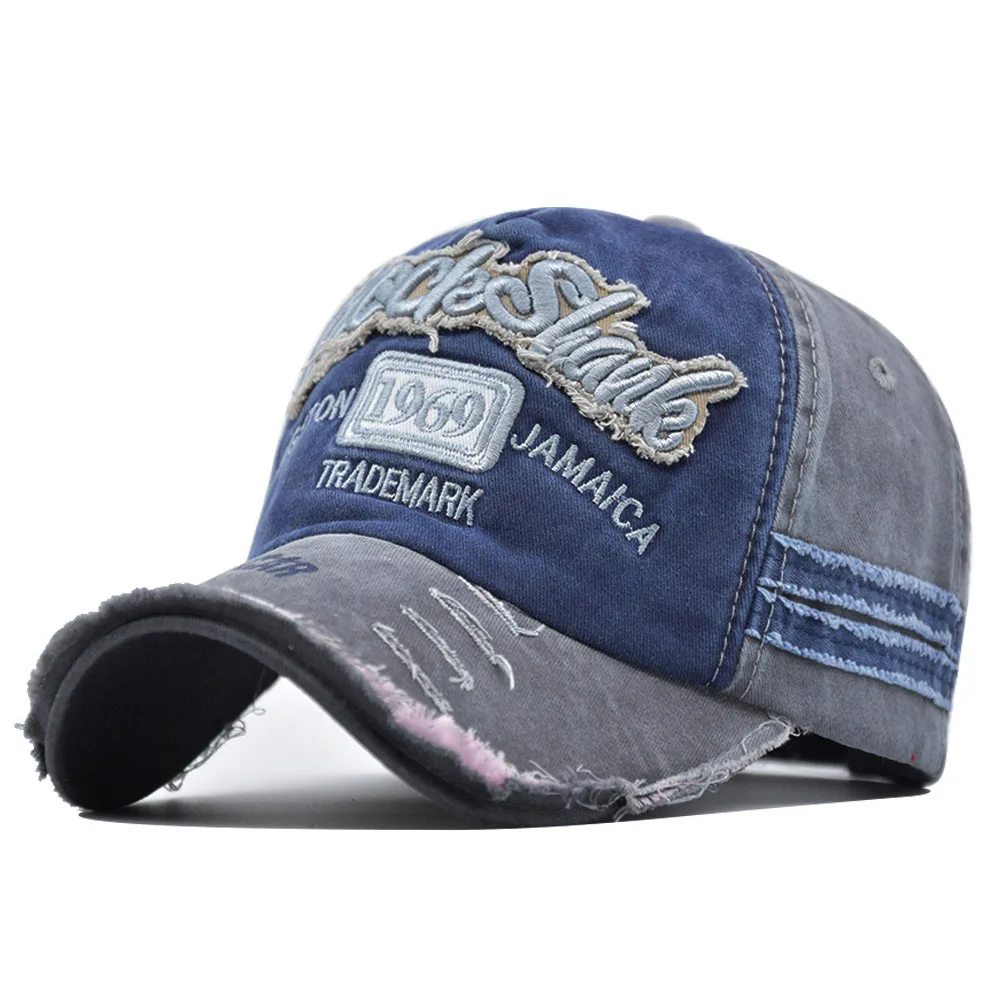 Berretti da baseball ricamati in cotone lavato 1969 per donna Uomo Visiere sportive Berretto snapback vintage Cappello hip-hop per adolescenti unisex Cappello da papà in osso