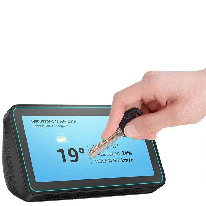 Protetor de Tela de Vidro Temperado para Amazon Echo Show hd Limpar Película Protetora Anti-scratch Tablet 10 Echoshow 5.5 8.0 - Imagem 3