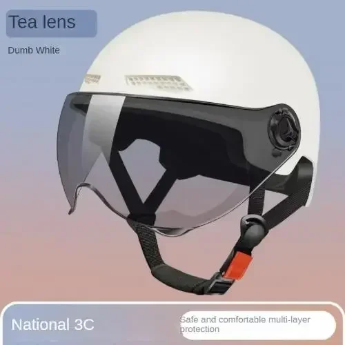 【No-profit】 Electric Motorcycle Helmet Motor Car Scooter Men Woman Open Face Half Helmet Anti- Safety Hat Cap Helmet