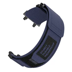 Durable Nylon Sport Strap - Outdoor Loop Wristband with Tool - T - Rex 3 (Midnight Blue)