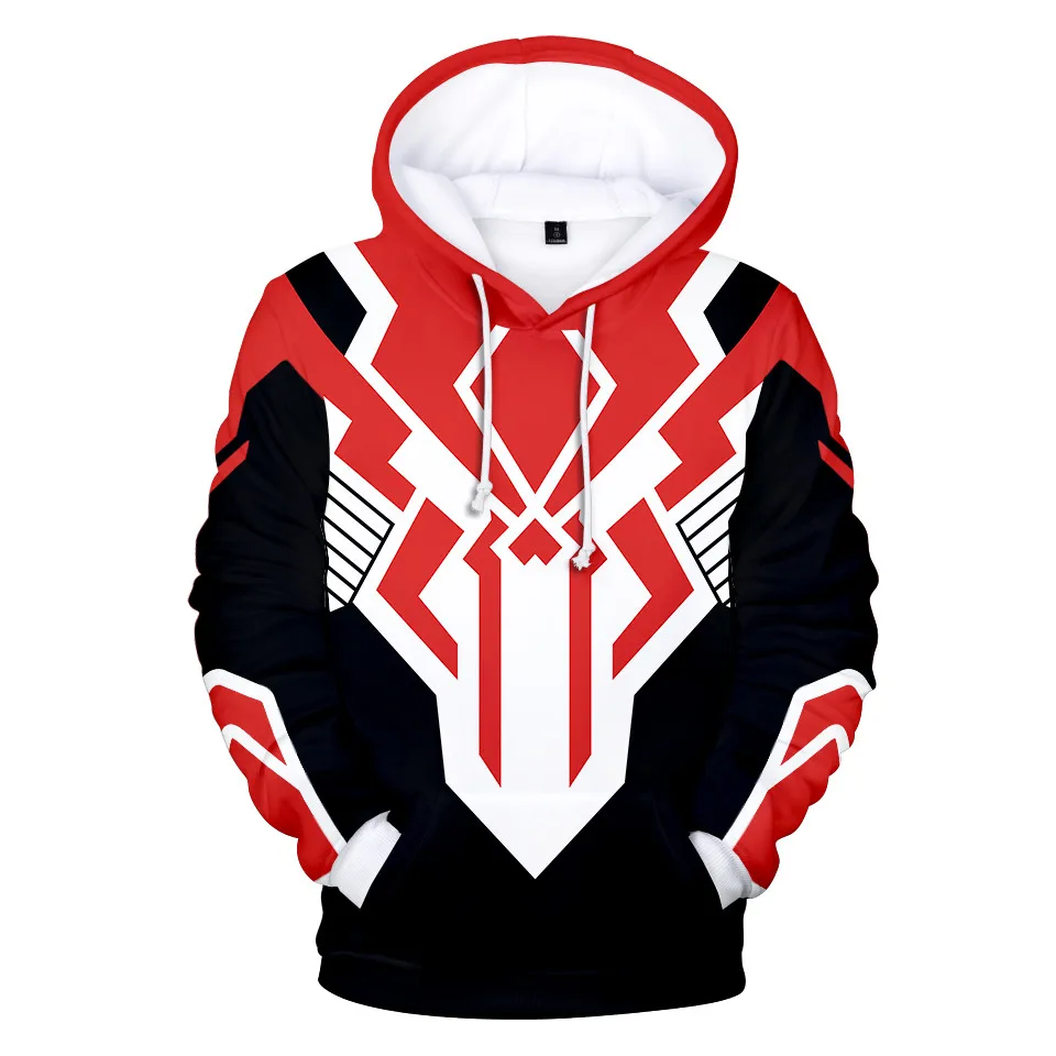 Лидер продаж осенне-зимние толстовки Mighty Morphin с 3D Цифровым принтом Мужские Детские Модные уличные толстовки с капюшоном Повседневная куртка