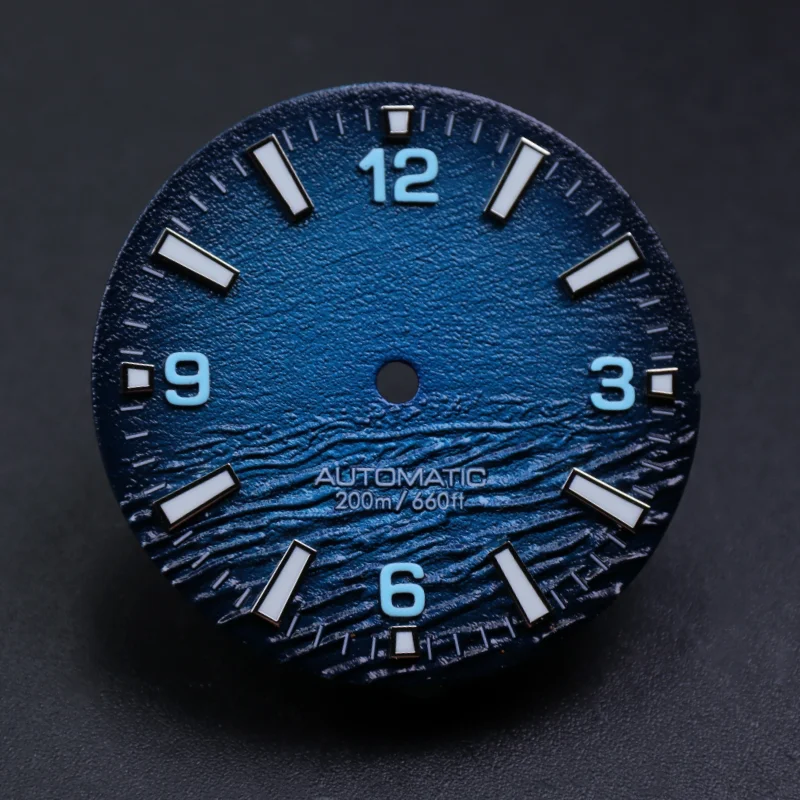 28.5mm Diving Watch Dial Face for Seik Nh35 Movement Skx007 Mods watch face accessories,watch dial accessories