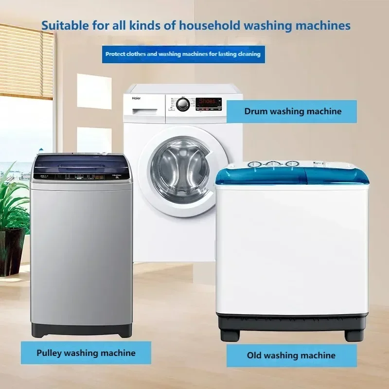 Washing Machine Cleaner Effervescent Tablets Deep Cleaning Washer Stains Detergent Laundry Tub Safe Deodorizer Household Tools washing machine tablets washing machine cleaner tablets detergent tablets