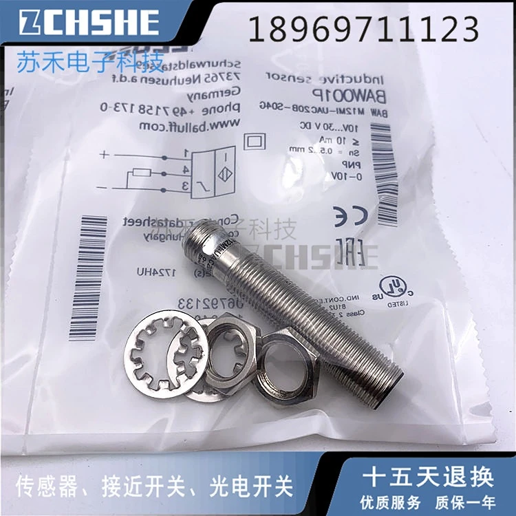 

BAW M12MI-UAC20B-S04G Proximity Switch Sensor New High Quality