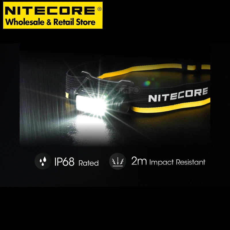 NITECORE NU43 ヘッドランプ 1400ルーメン＋延長バッテリーケース NITECORE NU43 ヘッドランプ 1400ルーメン＋延長バッテリー