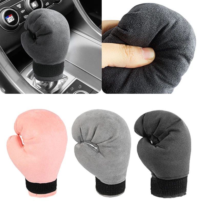 

Creative Boxing Gloves Car Shift Cover Decorative Modification Accessories Hooded Shift Decorative Protective Cover