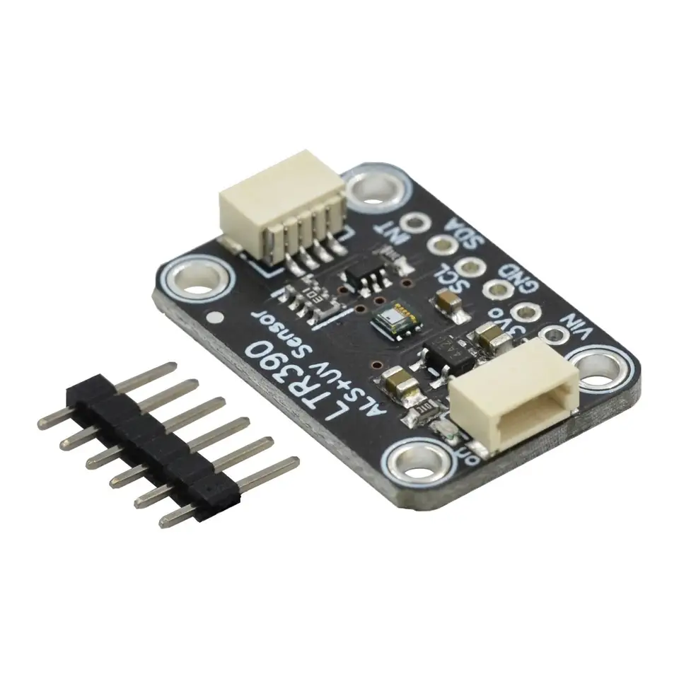 Gravity LTR390 UV Light Sensor 280nm to 430nm Support I2C UART 3.3V or 5V for Light intensity detection Weather Experime image 3