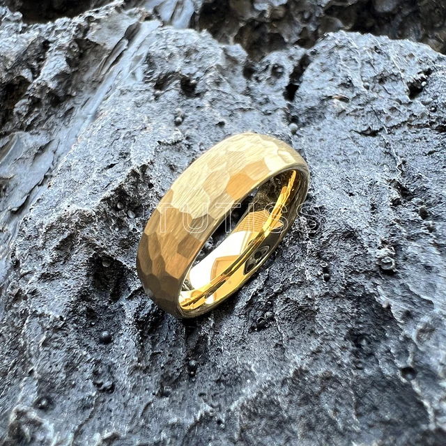 Anillo De Tungsteno Hombre 12 Joyas De Compromiso Y Boda Anillo De