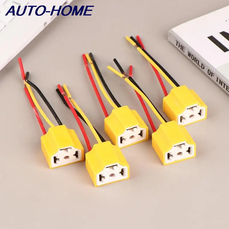 

5 шт., керамические разъемы для автомобильных фар, H4